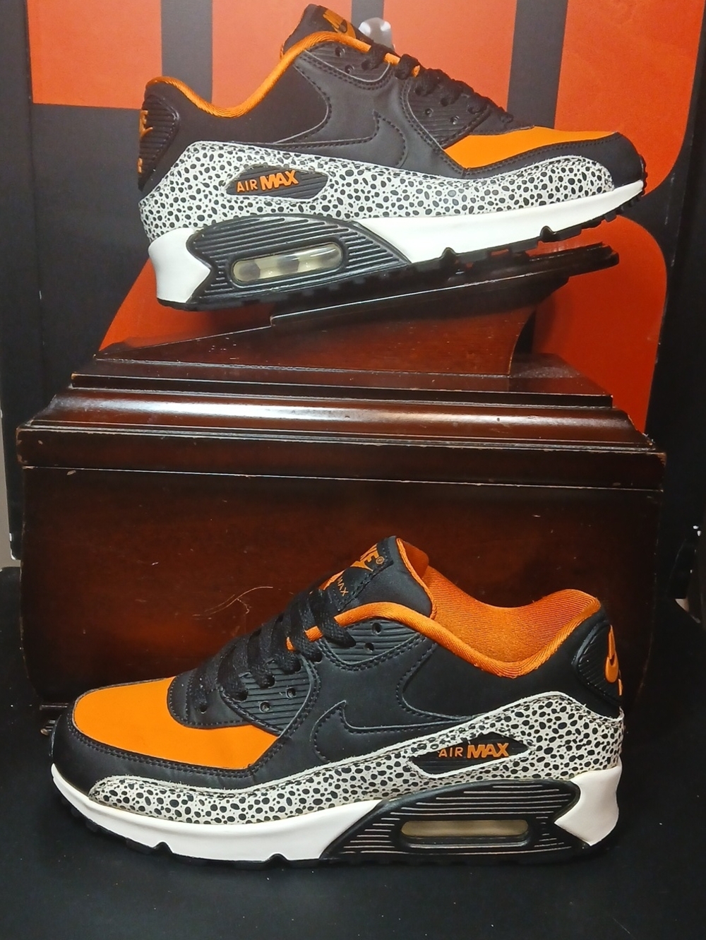 Nike Air Max 90 'Safari'GS (2016) Womens Size-7.5, 100%AUTHENTIC!